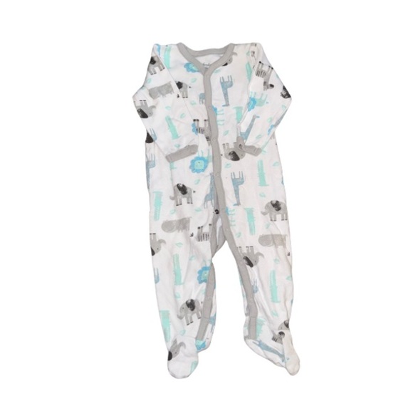 Sterling Baby Other - FREE WHEN BUNDELED Cozy Kids One Piece Pajama - Gray and Blue